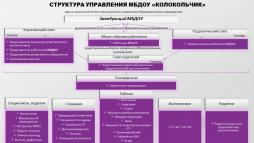 Структура управления МБДОУ "Колокольчик"